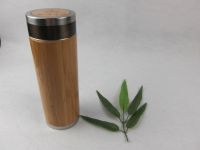 thermos cup (made of bamboo and stainless steel)