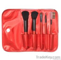 5pcs travel makeup brush set