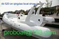 RIB520 17ft inflatable boat FRP GRP fiberglass boat