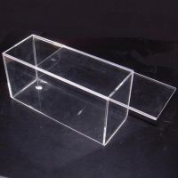 acrylic box with sliding lid