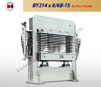 BY214*8/6B-15 Plywood Hot Press Machine