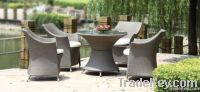 Rattan Chair &Table Set