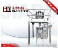 Vertical food packaging machine for pouch