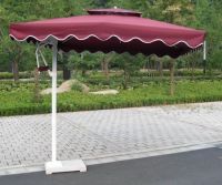 side post umbrella for garden