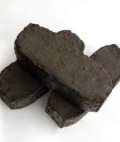 Peat briquettes