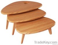 Pebble BunchSolid bamboo Coffee Table