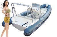 RIB-680 22ft inflatable boat FRP GRP fiberglass boat