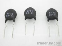Power type inrush current limiting thermistors