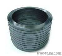 PTFE or PTFE modified Vee packing ring