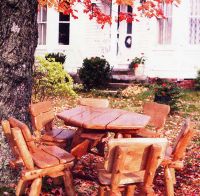 Garden table & 6 chairs