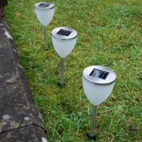 Solar stainless steel solar light