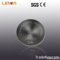 lithium 2032 rechargeable button cell