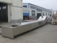 Net-belt type continuous pre-cooking machine