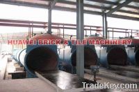 AAC (Autoclaved aerated concrete) block production plant
