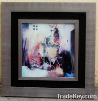 Abstract handmade Solide Glass oil painting