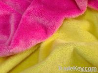 100%polyester cotton velour fleece fabric/velveteen