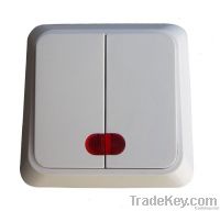 power wall switch with indicator