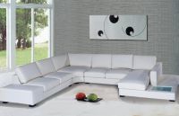 Italy grain leather sofa