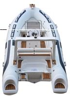 3.9m fiberglass RIB boat