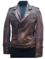 Leather ladies jacket