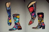 Suzani Embroidery Boots, Shoes , Bags , Belts