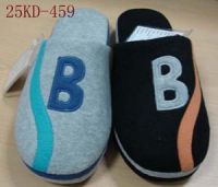 indoor slipper for men with Letter"B' embroidery