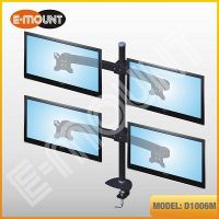 Multiple LCD monitor stands