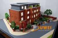 Villa House Scale Model with Lighting (JW-23)