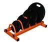 Standing dumbbell frame gym equipment