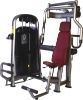 Seated chest press machine