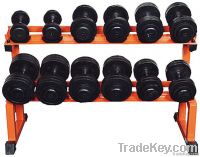 gym equipment-Two tier dumbbell rack Dumbbell