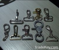 zinc alloy snap hook, spring clasp, key hook