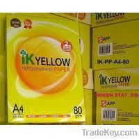 IK Yellow A4 Copy Paper 80gsm/75gsm/70gsm