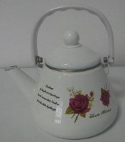 enamel kettle/enamel tea pot