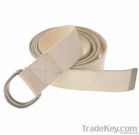 cotton yoga strap belt gym equipment