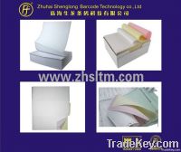 carbonless paper continuous form