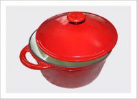 Cast Iron Enamel Pot