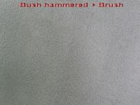 Bush Hammered + Brush