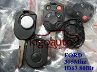 Remote key 4button for Ford