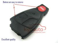 smart key case 3B+panic for Mercedes