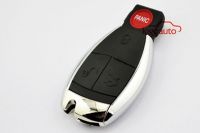 Smart key shell 3button+panic for Mercedes
