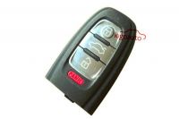 Smart key caser 3 button+panic for Audi
