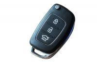 Flip key shell 3 button for Hyundai