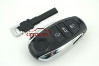 New Style car key shell 3button with Chrome for VW Magotan Smart Key Blank Shell