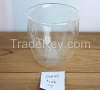 Borosilicate doublewall glass cup