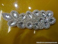 2014 luxury vintage crystal flower bridal hand chain wedding jewelry bridal bracelet wedding accessories Iraqis hand jewelry