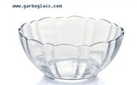 Crystal glass bowl