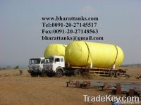 Large oxygen gas storage tanks