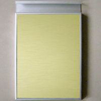 High glossy  metal UV Decorative board for kitchen cabinet doors