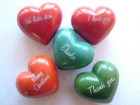 Kisii soapstone hearts